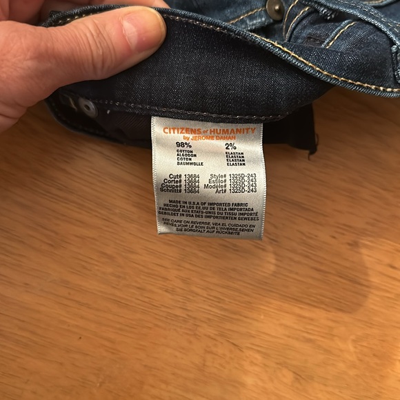 Citizens Of Humanity Size 25 Jeans Los Angeles California Dita Petite Bootcut - Picture 13 of 16